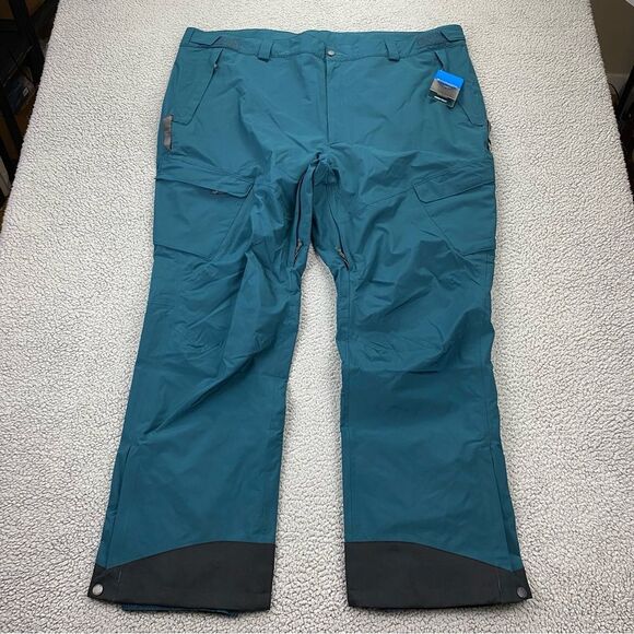 Columbia Men's Omni-Tech Powder Stash Ski Snow Waterproof Pants - Size: 4X - Picture 2 of 15
